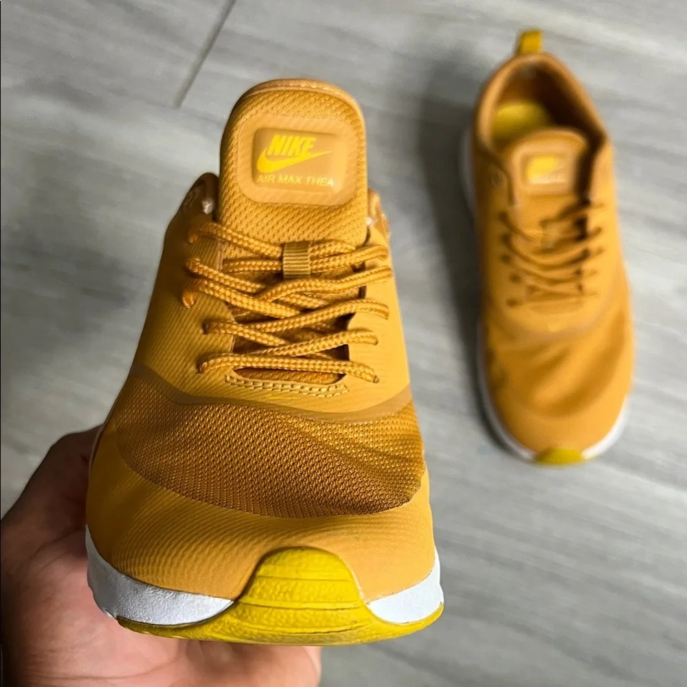 Nike Air Max Thea Mustard Yellow Sneakers